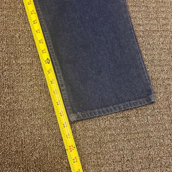 VTG Levis 540 Jeans Mens Blue Size 42x30 Leather Tab‎ Classic Straight Leg - Picture 5 of 10